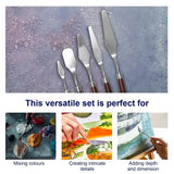 Bluebird Palette Knives – Set of 5