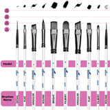 Bluebird Classic Mix Art Brush Set of 10 - 65629