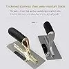 Stainless Steel Trowel Venetian Plaster Trowel Paint & Plaster Trowel Plaster Tools Flat head Concrete Finishing Trowel with New foam plastic Handle