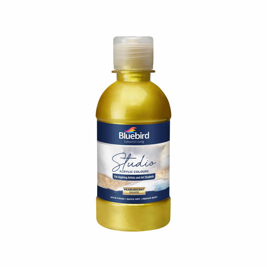 Studio Acrylic Colours – 250 ml – Pearlescent Shades