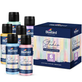 Studio Acrylic Colours - 100 ml - Set of 6 Pastel Shades