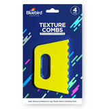 Texture Combs - Set of 4