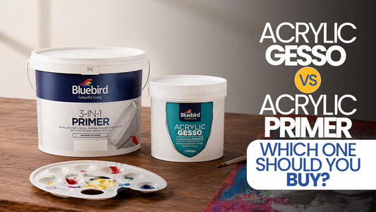 Acrylic Gesso vs Acrylic Primer