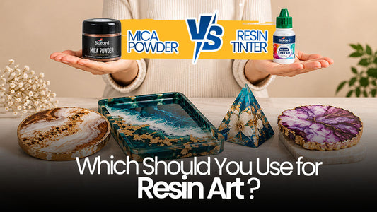Mica Powder vs Resin Tinter