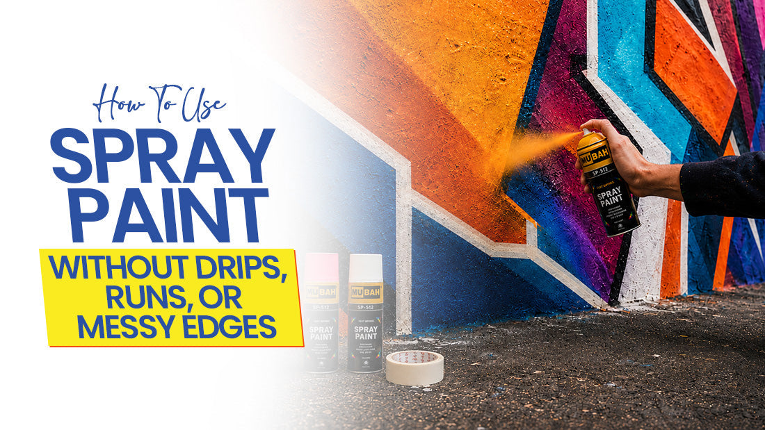 person using bluebird spray paint doing graffity