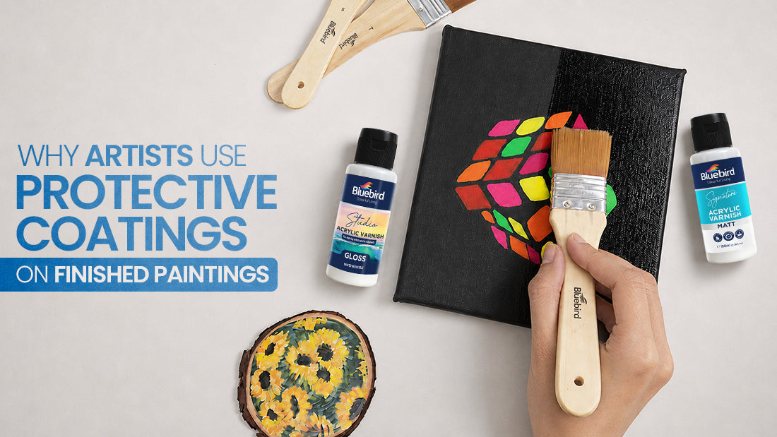 Why Artists Use Protective Coatings on Finished Paintings