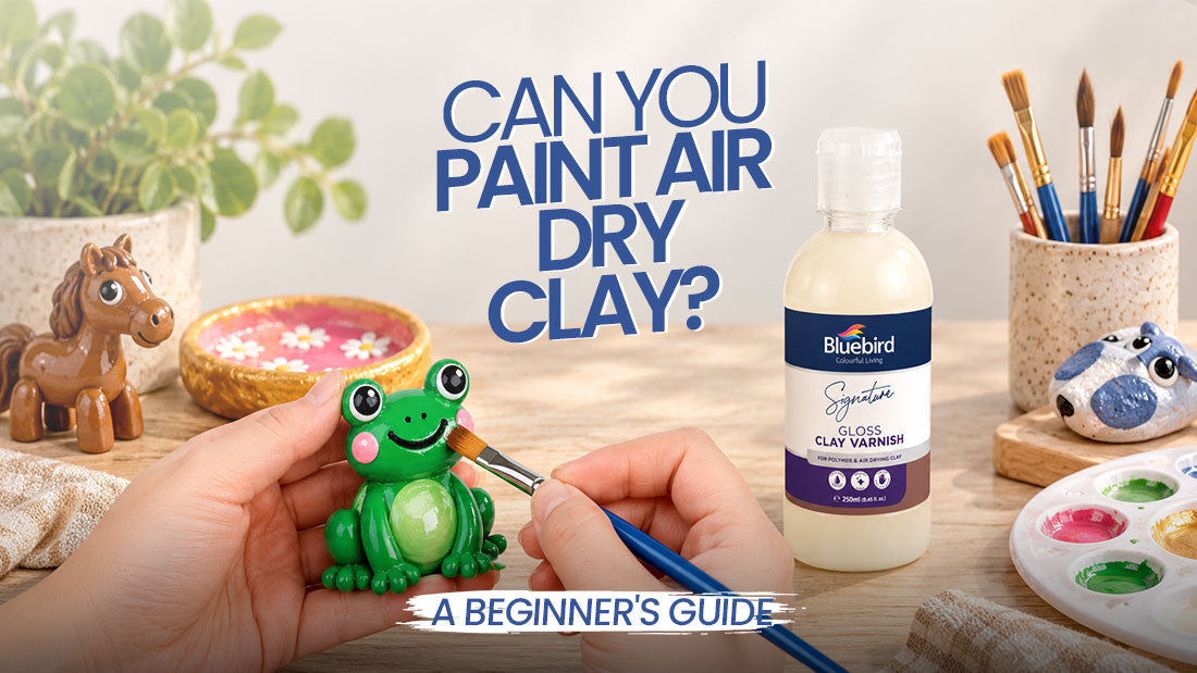 Can You paint air dry clay