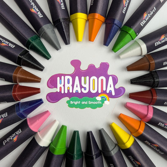 Bluebird Krayona - Set of 12