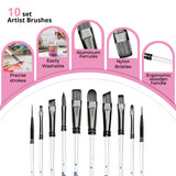 Bluebird Classic Mix Art Brush Set of 10 - 65629
