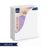 Signature Canvas 9" x 12" - Set of 6