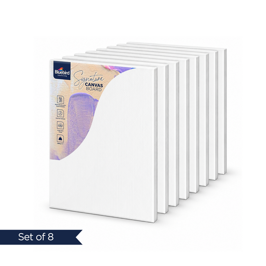 Signature Stretched Canvas - Set of 8