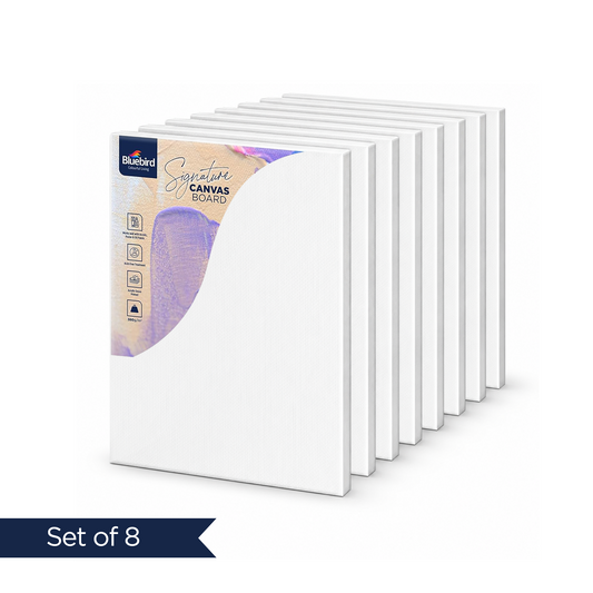 Signature Stretched Canvas - Set of 8