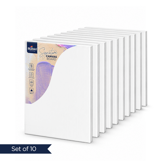 Signature Stretched Canvas - Set of 10