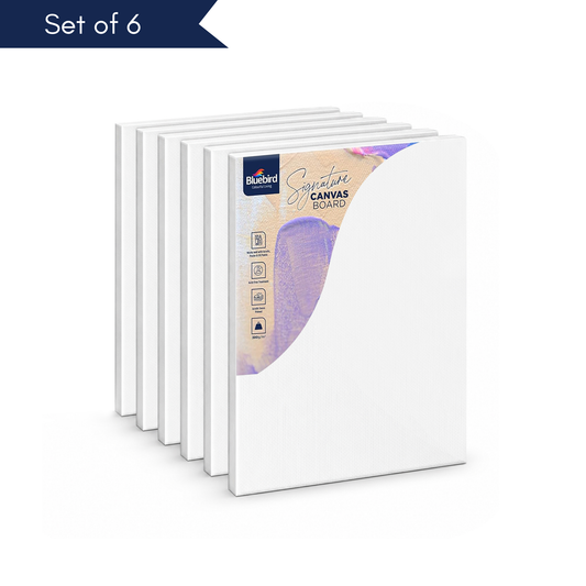 Signature Stretched Canvas - Set of 6