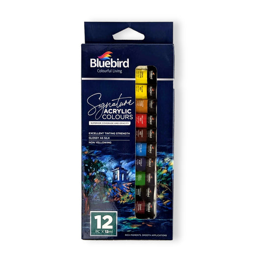 Signature Acrylic - Set of 12 x 12ml tubes