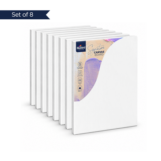 Signature Stretched Canvas - Set of 8