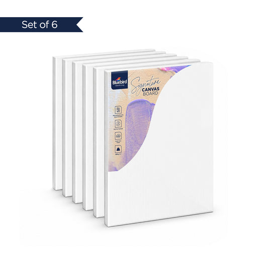 Signature Stretched Canvas - Set of 6